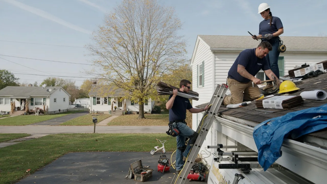 Local Roofing Contractors in Hobbs, IN near me